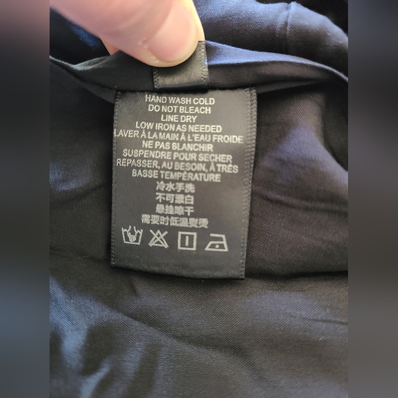 Anthropologie Rosie Black White Floral Embroidery Peplum Jumpsuit Size M Boho - Picture 9 of 14